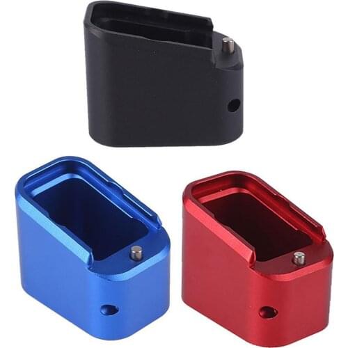 Aluminum Alloy Base Extender Tactical Mag Extension Base Pad Clock Tactical Aluminum Magazine Extensionbase Pad