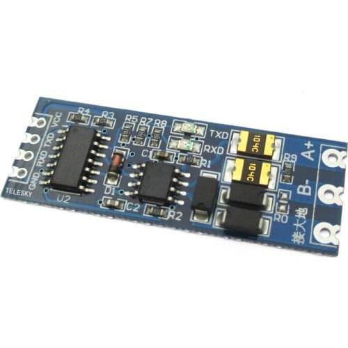 2pcs/lot Level Converter TTL To RS485 or RS485 To TTL Serial UART Module Hardware Automatic Flow Control Module