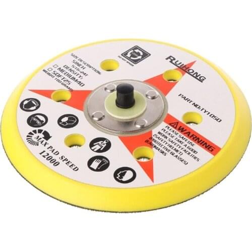 Durable 5"/125mm M8 Sanding Disc Pad Hook Loop Electric Grinder Polisher Tools Self-adhesive Polishing Sandpaper Backup
