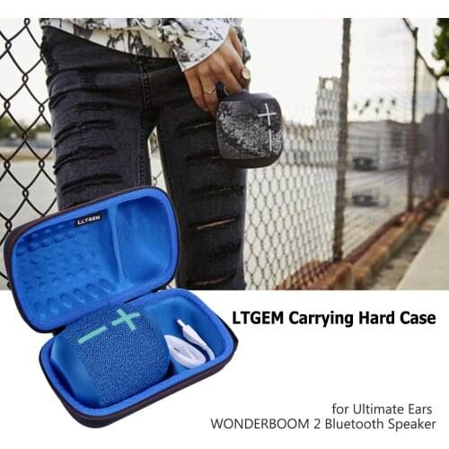 LTGEM Shockproof EVA Hard Case for UItimate Ears WONDERBOOM 2 Bluetooth Speaker