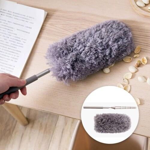 Adjustable Microfiber Dusting Brush Extend Stretch Feather Duster Air-condition Household Furniture Cleaning Accessories