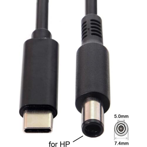 DC Power PD to Type C USB-C Input Charge Cable for Laptop 18-20V