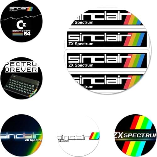 Sinclair Zx Spectrum Badge Brooch Pin Accessories For Clothes Backpack Decoration gift