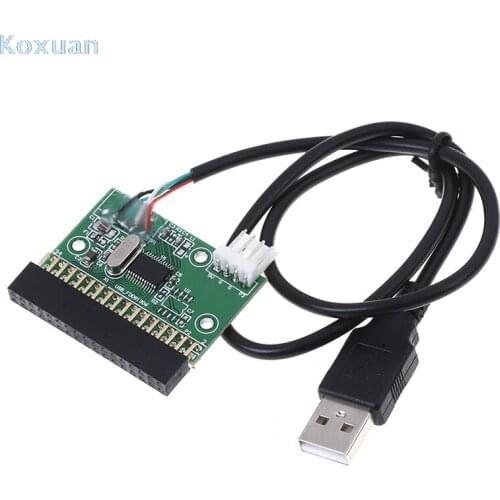 1.44MB 3.5" floppy drive connector 34 PIN 34P to USB cable adapter PCB board