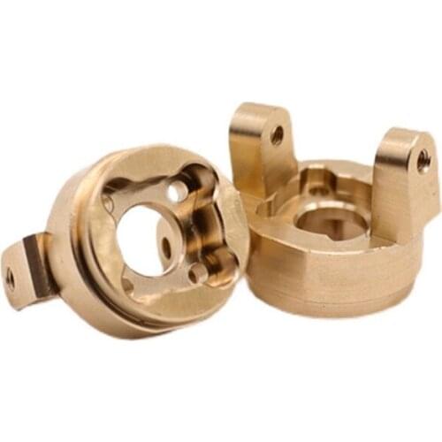 2PCS Caster Blocks Protal Drive C Hub Carrier For YK4102 YK4103 YK4082 YK6101 Yikong RC Crawler Car Upgrade Parts