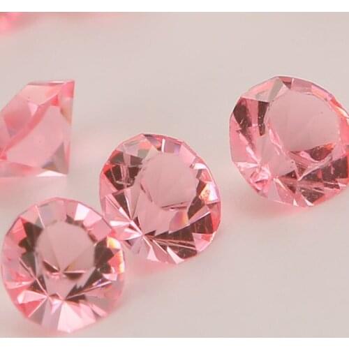 800pcs 10mm Wedding Decoration Rhinestone Acrylic Crystals Diamond Nail Kit Happy Birthday Confetti Table Scatters