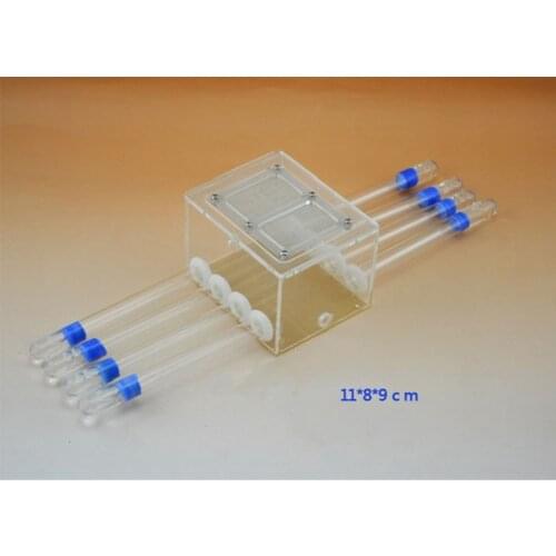 Acrylic Glass Ant Farm with Feeding Area Ant Nest Ants House Factory Insect 8 Test Tubes Pet Anthill