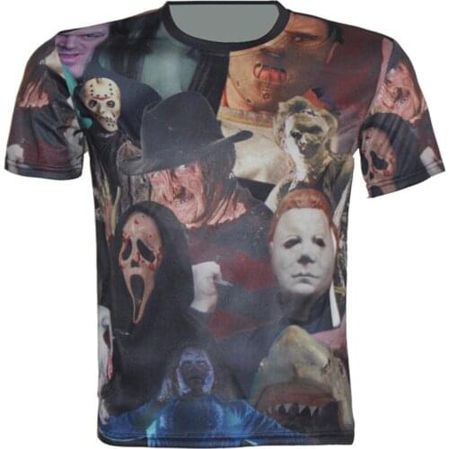 Joyonly Children Punk Style 3D T-shirt Horror Zombie Pattern Printed T shirts Summer 2018 Boys Girl Cool Funny Tees Tops Clothes