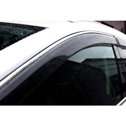 Window Visor Vent Shades Sun Rain Guard 4pcs For Cadillac XT5 2016 - 2019
