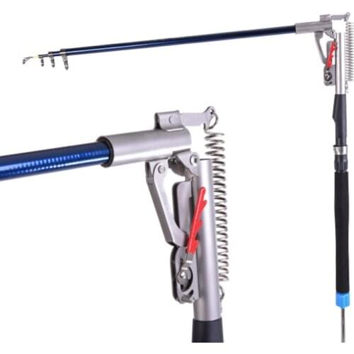 Spring fully automatic sea pole double adjustment sensitivity fishing rod spring rod fishing tackle fishing rod