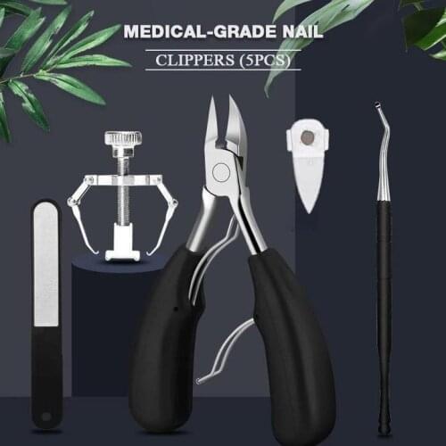 Selling Medical-Grade Nail Clippers Podiatry Nail Clippers Nail Correction Nippers Clipper Cutters Dead Skin Dirt Remover