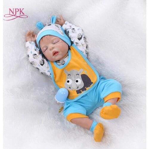 NPK real touch baby dolls full vinyl sleep dolls Christmas gift NEW design hotsale lifelike