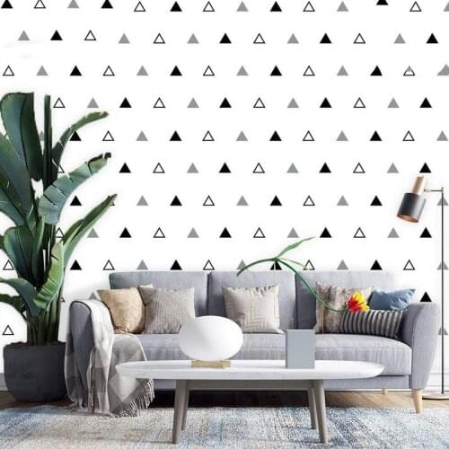 Nordic Ins Peel and Stick Wallpaper Kids Room Bedroom Decor Aesthetic Wall Stickers Self Adhesive Wall Paper Decoration Art