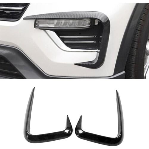 Carbon Fiber Rear Side Bumper Splitter Rear Lip Splitter for Ford Explorer 2019 2020 Canard Flaps Wing Spoiler Trim