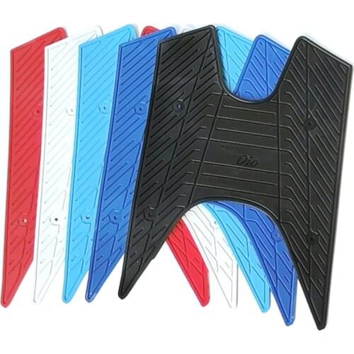 Motorcycle Feet Cushion Pads Care Insoles pedal pad Insole For Honda DIOaf18 DIO50 AF17 AF18 AF25 DIO 50 Heel Foot Mat Pedal Pad