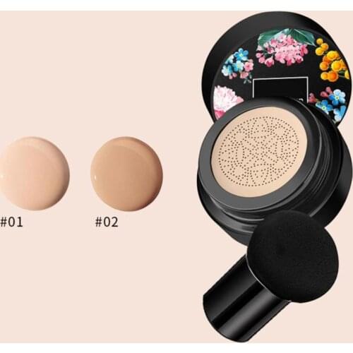 BB Cream Mushroom Head Air Cushion CC Cream Foundation Breathable Concealer Natural Nude Makeup Brushes Light