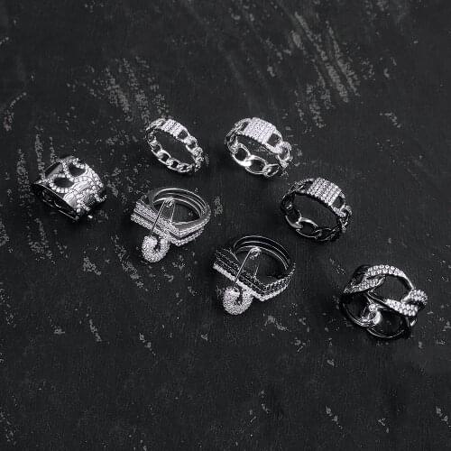 Bewill New S925 Sterling Silver Khaki Pin Ring Index Finger Ring Camouflage Black High Quality Couple Ring Luxury Monaco Jewelry