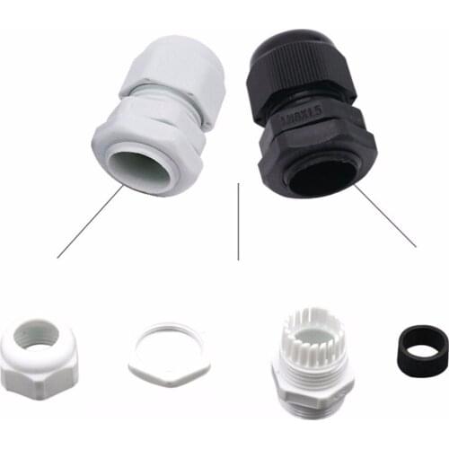 1PC IP68 nylon waterproof cable gland PG36/PG42/PG48 high quality PA material