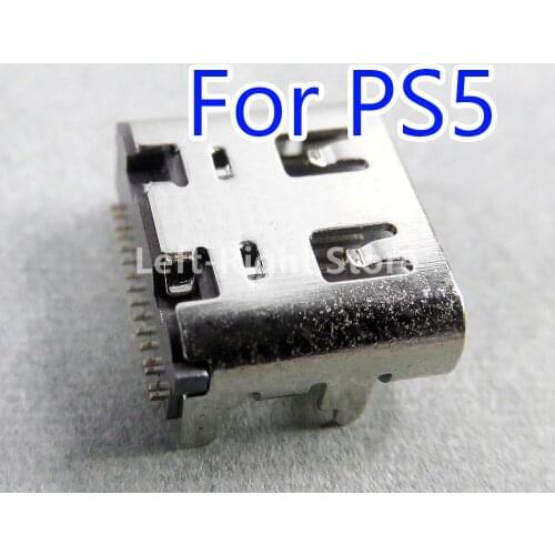 200pcs OEM For Sony Playstation PS5 DualShock 5 Controller charging interface TYPE-C power hole Type C USB Charging Socket Port