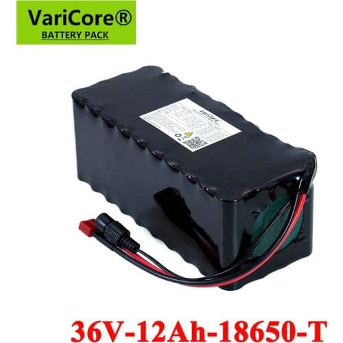 36V 12Ah E-bike 18650 Lithium Battery pack High Power 800W Motorcycle Electric Car Bicycle Scooter with BMS backup power
