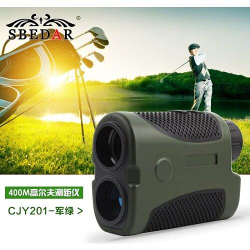 400m Laser Rangefinder 6X Handheld Range Finder with Angel Scan for Hunting Golf Range Finder Measure Distance Speed Meter
