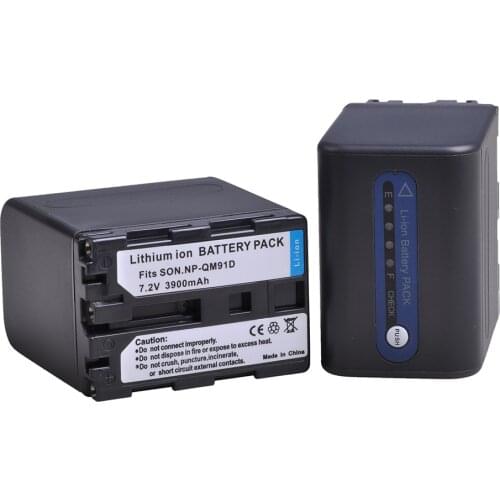 3900mAh NP-QM91D NP QM91D Battery for Sony NP-FM50 NP-QM71 NP-FM70 NP-FM90 DCR-DVD300 301 DCR-HC14 DCR-PC105 CCD-TRV328