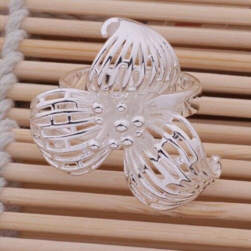 AR272 Fashion Jewelry Silver Color Gifts Popular Rings For Women Luxuriant /ameajdla Bcwajuda