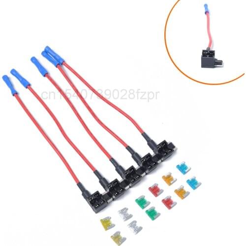 Automobile Mini Fuse Collector Is Equipped With 2 5 / 10 / 15 / 20 / 25 / 30A Fuses Respectively