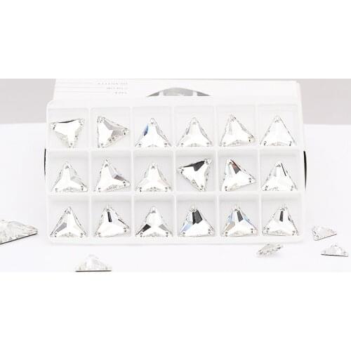 Glitter rhinestones crystal ab Crafts & Sewing Supplies Flat Back Glass ab Rhinestone Stones accessory Glass Crystal Sew On Arts