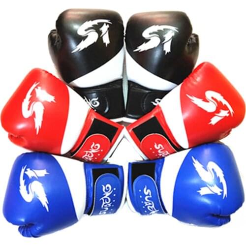 2-8 Years Boys Girls Kids Boxing MMA Muay Thai Gloves For Fun Fight Sanda Martial Arts Bag Punching Training Mitts Gear 2019 DEO