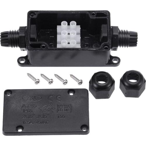 IP66 Waterproof Plastic Junction Box DIY Home Building Underground Cable Line Protection Sleeve Connectors