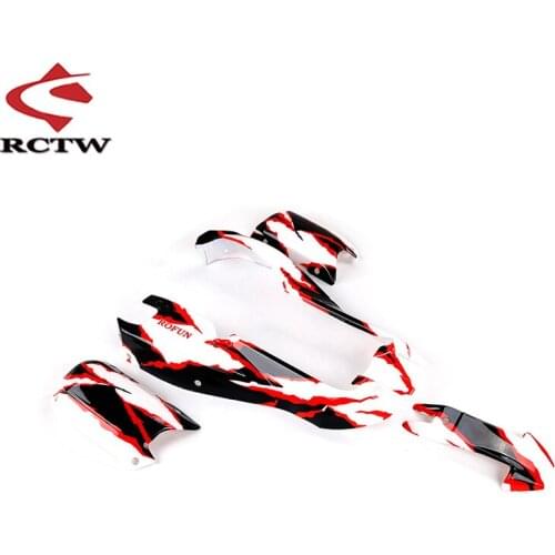 Car Shell Body Assembly for 1/6 HPI ROFUN ROVAN KM EQ6 E-BAJA Truck Spare Toys PARTS