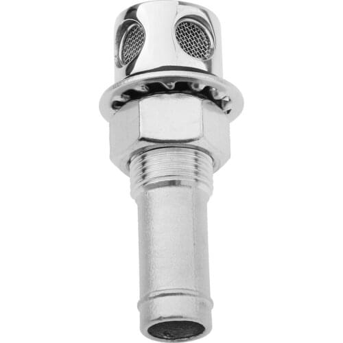 Stainless Steel Fuel Tank Breather Vent Heavy Duty Fits Pipe