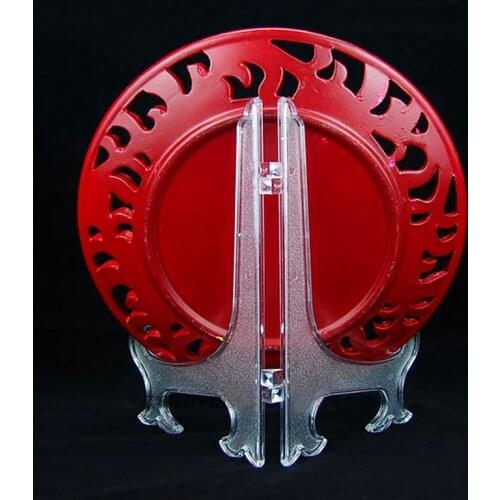 Cool Dish Plate Collection Rack Artwork Stand Storage Holder Folding Bowl Plate Fashion Dish Plate Holder Shelf Accessories