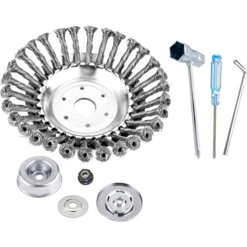 Lawn Mower Wire Cutting Head Lawn Mower Wire Rust Removal and Weeding Tray Accessories