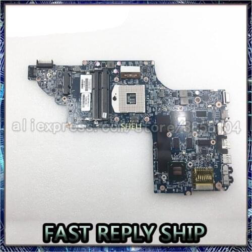 SHELI FOR HP Pavilion DV6-7000 DV6T-7000 Laptop Motherboard 710988-501 48.4ST06.021 11253-2 GT635M 2G GPU notebook pc Test ok