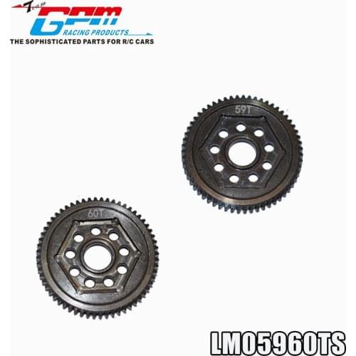 Losi 1/18 Mini-t 2.0 2wd Stadium Truck Rtr 45# Hardened Steel 59t/60t/61t Large Gears External Main Gear Of Medium Gear Box
