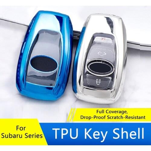TAJIAN Auto Modification Supplies TPU Key Shell Packet Protection Cover For Subaru Forester Outback Legacy XV Impreza BRZ WRX