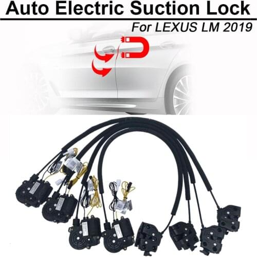 Smart Auto Car Electric Suction Door Lock for Lexus LM Series 2019 Soft Close Super Silence Self-priming Door