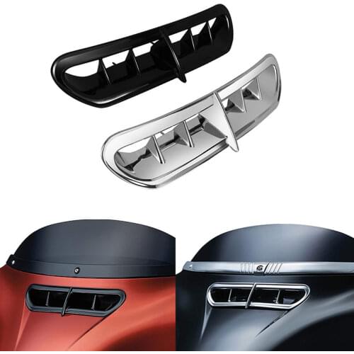 Motorcycle ABS Plastic Outer Fairing Vent Accent For Harley Touring & Trike 14-20 Outer Electra Street Glide Trike Glide Ultra