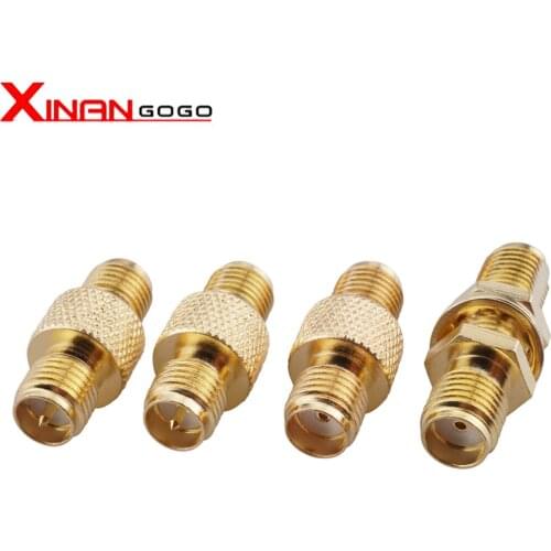 1PCS RF Adapte SMA Female to SMA Female High frequency Coax Connector Coupler RP SMA TO RP SMA