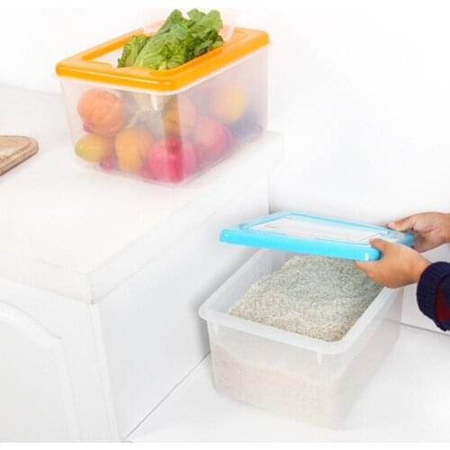 10L Rice Storage Box Grain Cereal Dispenser Home Kitchen Flour Container Bucket Storage Box Container Bucket Storage Box Contain