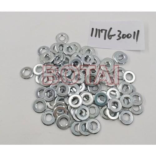 100pcs 11176-51010/ 11176-30011 Injector Washer Shim Gasket Washers Diesel Spare Parts for denso toyotaa common rail injector