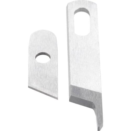 2pcs/lot Sewing Machine Upper+Lower Knife Blade Babylock/Consew/Elna/Pfaff/Serger-Mate/Simplicity/Serger Mchines Singer machine