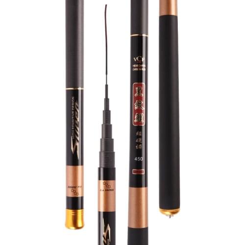 2020 Fishing Rods Pole Telescopic Casting Carp Carbon Fiber Stream Ultralight 3M4M5M6M7M Surperhard Blank Portable