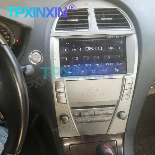 Android 10.0 6+128G For Lexus ES 2005-2011 Car GPS Navigation Auto Radio Stereo Multimedia Player Headunit Carplay Tape Recorder