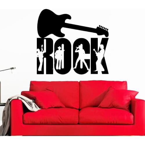 Free shipping music Environmental Protection Vinyl Stickers For Kids Rooms Home Decor Mural Custom