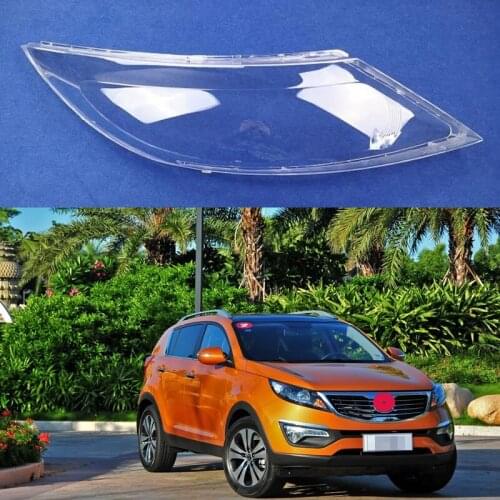 Car headlamp shell is suitable for Kia sportage R headlight cover 2011-2013 sportage R headlight PC transparent cover