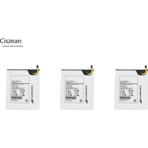Ciszean 3pcs/lot EB-BT561ABE Replacement Battery For Samsung Galaxy Tablet Tab E T560 SM-T560 T561 T565 5000mAh + Tracking Code