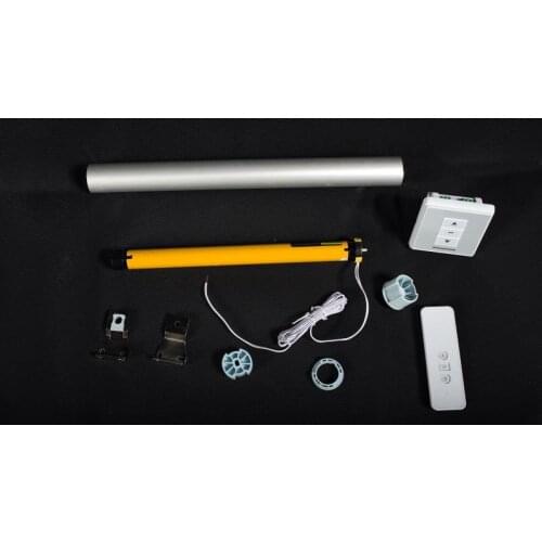 24V blinds Motor ,Smarthome Blinds Roller shades,2 sets DC electric tubular motors,single Chaneels Wall Switch ,Free shipping